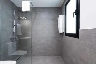 Un baño de APARTAMENTOS BLUE EYES