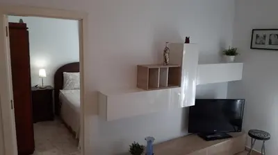 Cama o camas de una habitación en Playa De Mogan La Puntilla by El Sirocco