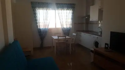 Una cocina o zona de cocina en pozo el cablero