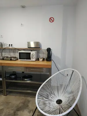 Una cocina o zona de cocina en Alojamiento Gofioplaya