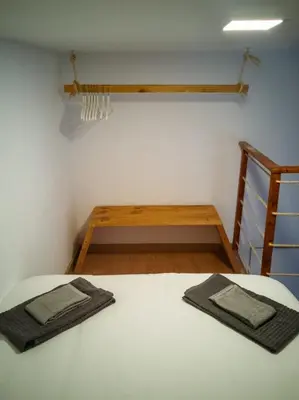 Cama o camas de una habitación en Cathedral Studio