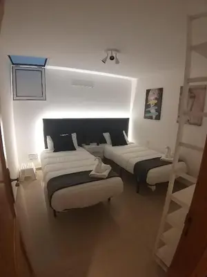 Cama o camas de una habitación en CASA VISTAS TAMADABA