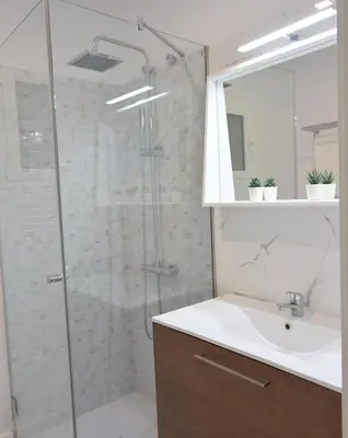 Un baño de Apartamento Luis Morote Plaza Santa Catalina