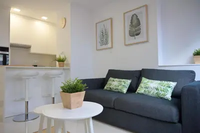 Zona de estar de Apartamento Luis Morote Plaza Santa Catalina