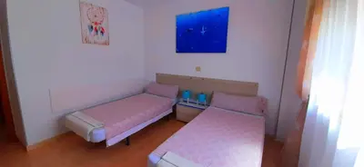 Cama o camas de una habitación en 5 minutes close by Playa del Inglés-1&2BR aptm with view & private terrace for 2 persons
