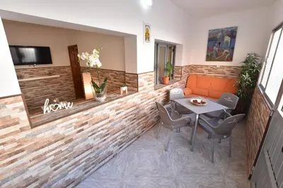Zona de estar de Casa Colmena
