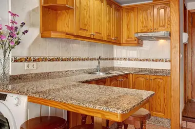 Una cocina o zona de cocina en CityHub Vacational Home Puerto Rico Montecarlo 11