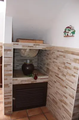 Una cocina o zona de cocina en Casa Luisita in Históric Center of Santa Lucía