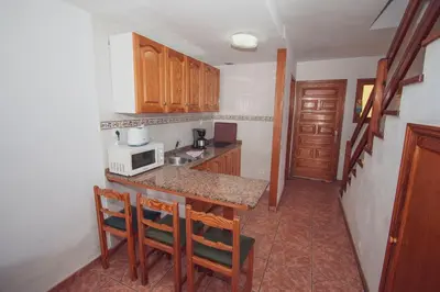 Una cocina o zona de cocina en Montecarlo Apartamento30