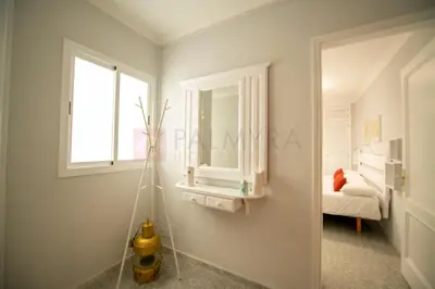 Cama o camas de una habitación en Trip Canteras, new Beach Apartment