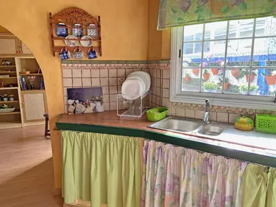 Una cocina o zona de cocina en La Acequia