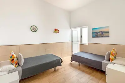 Zona de estar de SALINETAS BLUE SURF HOUSE