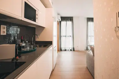 Una cocina o zona de cocina en Beach Hotel Alfredo