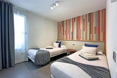 Cama o camas de una habitación en Salobre La Isla 1