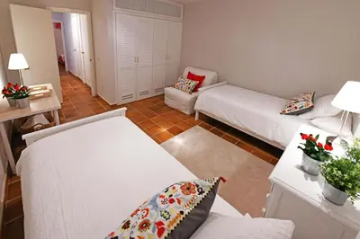 Cama o camas de una habitación en Blue Marlin 8