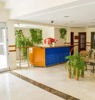 El vestíbulo o zona de recepción de APARTAMENT SARDINA NEAR THE BEACH WITH POOL AND WIFI I