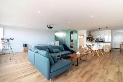 Una cocina o zona de cocina en Skyview Las Palmas