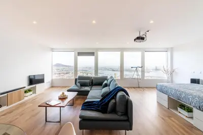 Zona de estar de Skyview Las Palmas
