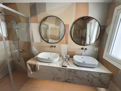 Un baño de Sea view villa San Agustin vista Claveles