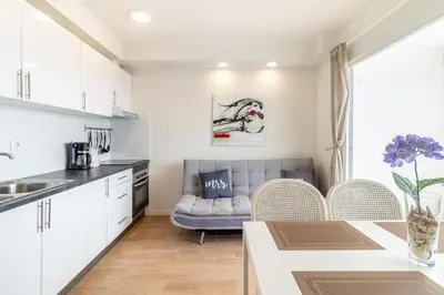 Una cocina o zona de cocina en Guaires 217