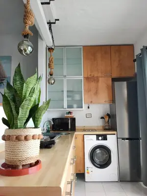 Una cocina o zona de cocina en El retiro azul