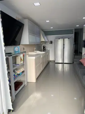 Una cocina o zona de cocina en Bungalow frente al mar - Sun Club Playa del Aguila