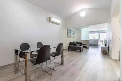 Zona de estar de Bungalow Einstein Xej