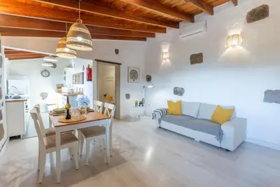 Zona de estar de Casa Rural - Cottage Bentayga