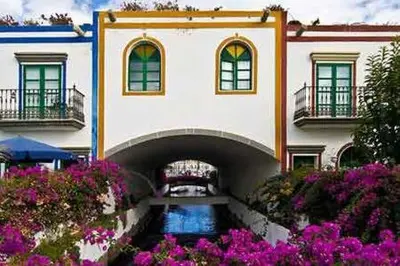 Jardín al aire libre en Fantastico apartamento 511 by CASAS COCODRILO