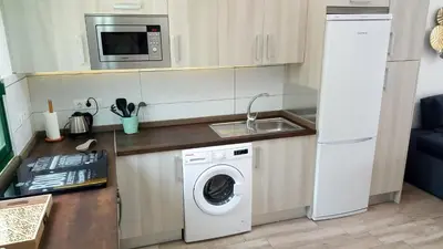 Una cocina o zona de cocina en Enjoy days of dreams in paradise, 2 BR with POOL