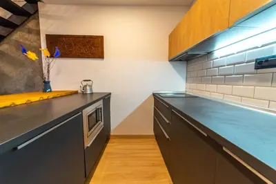 Una cocina o zona de cocina en Eco-Lotf Vegueta