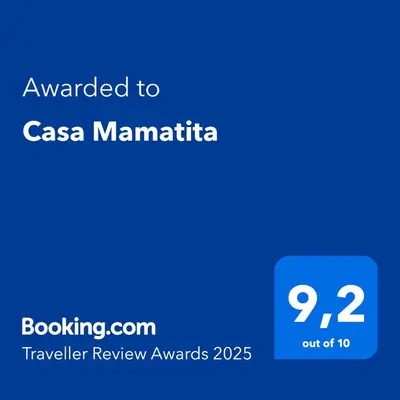 Certificado, premio, señal o documento que está expuesto en Casa Mamatita