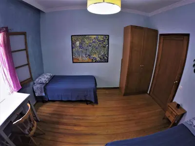 Cama o camas de una habitación en A Casa Mia