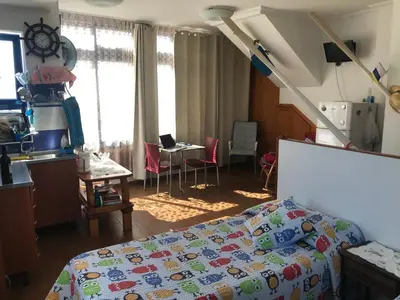Cama o camas de una habitación en CasaPello SEAVIEW
