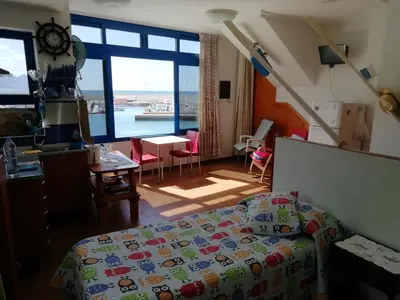 Zona de estar de CasaPello SEAVIEW