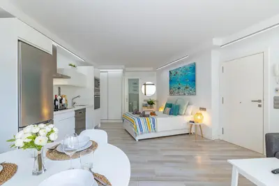 Zona de estar de HORIZON VACATION HOME - Guest House Gran Canaria
