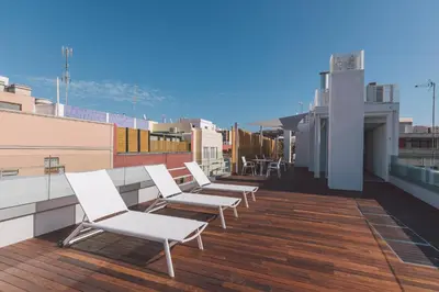 Un balcón o terraza de Taoyo Suites