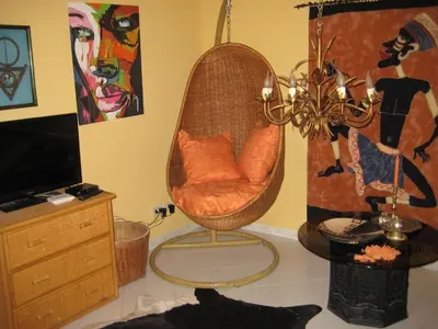 Zona de estar de Apartment Casa Molino