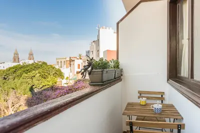 Un balcón o terraza de La Fuente B
