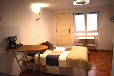 Cama o camas de una habitación en Beachback Studio Airport