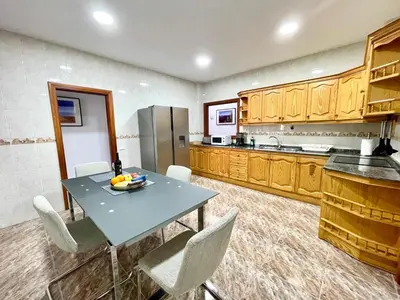 Una cocina o zona de cocina en Vivienda Vacacional Norte Sol