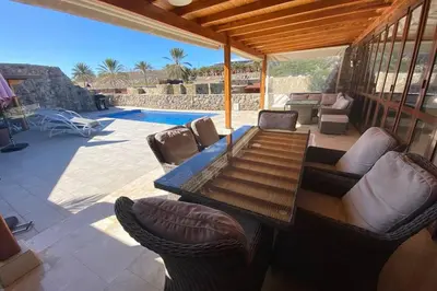 Piscina en o cerca de Anfi Tauro Golf Villa with private heated pool