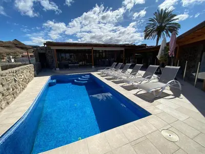 Piscina en o cerca de Anfi Tauro Golf Villa with private heated pool