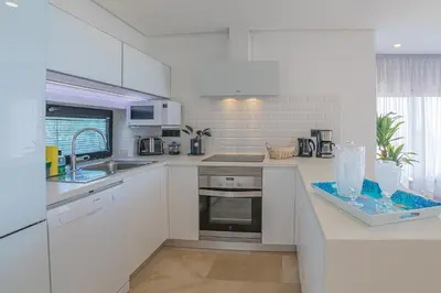 Una cocina o zona de cocina en Villa The Views