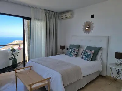 Cama o camas de una habitación en Villa The Views