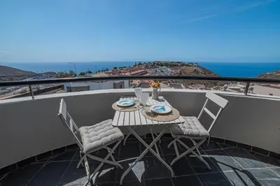 Paisaje cerca de esta villa