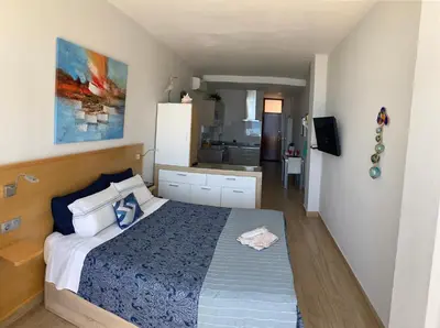 Cama o camas de una habitación en Touch the Sea