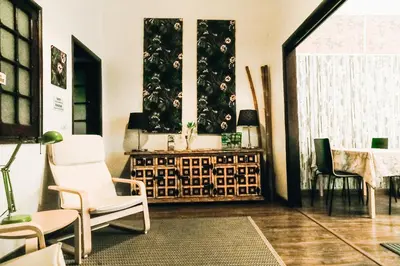 Zona de estar de Casa Canaria Beautiful Home in Las Canteras