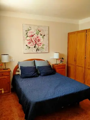 Cama o camas de una habitación en Martha's Holiday Home