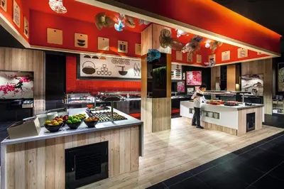 Una cocina o zona de cocina en Hotel Riu Vistamar Gran Canaria - All Inclusive